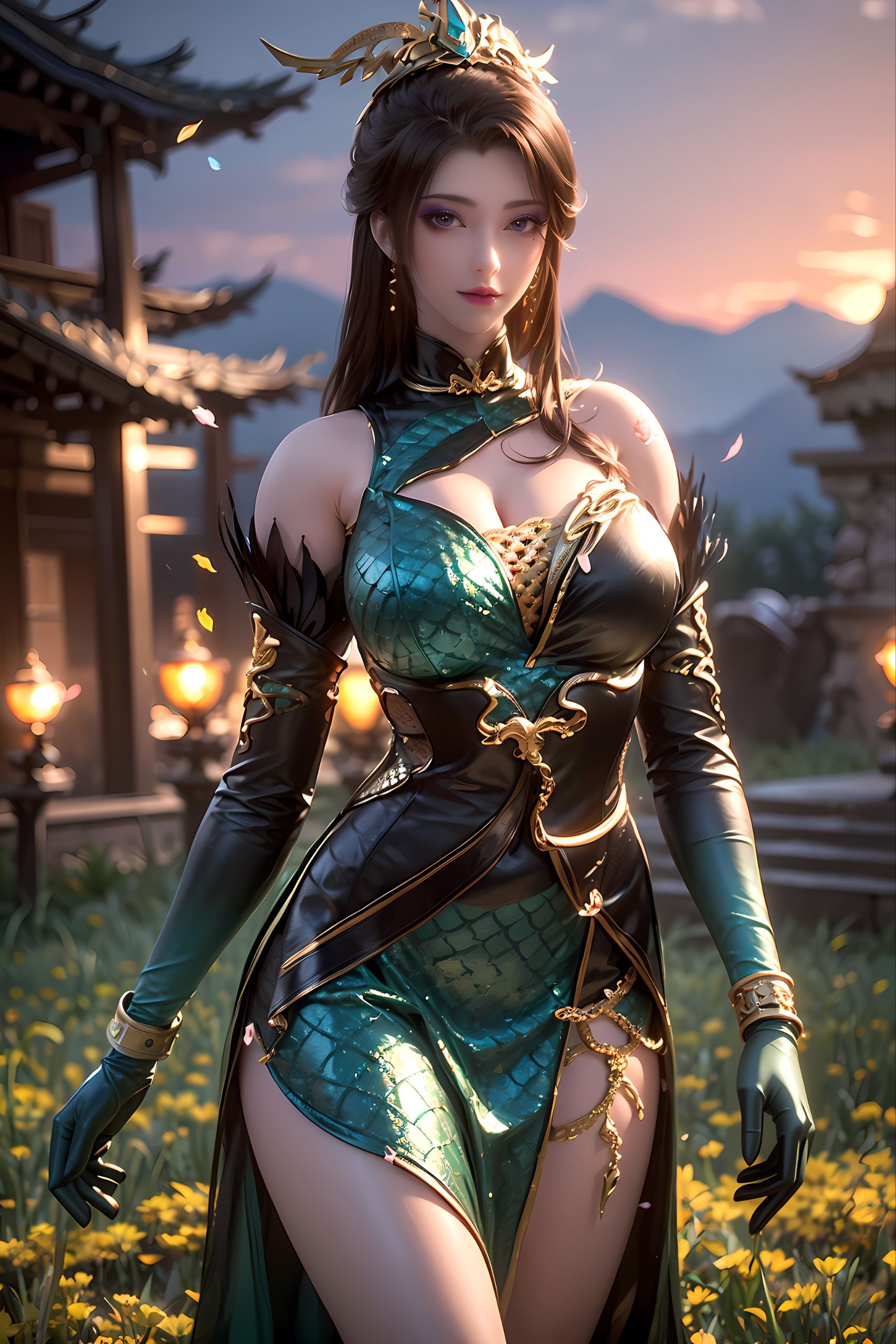 展现出不同